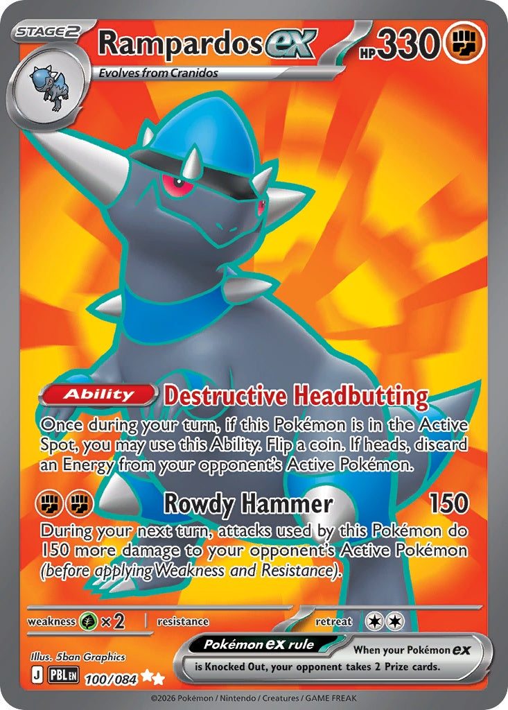 Rampardos ex [ME5 - 100]