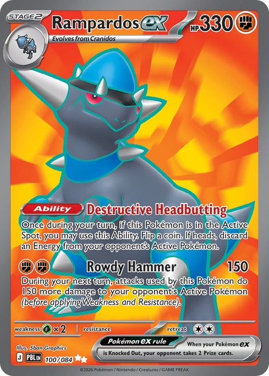 Rampardos ex [ME5 - 100]