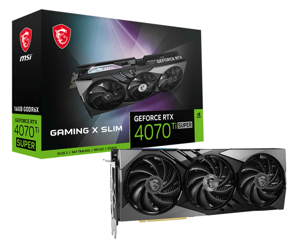 MSI VCX GeForce RTX 4070 Ti Super 16G Gaming X SLIM 16G GDDRX Retail