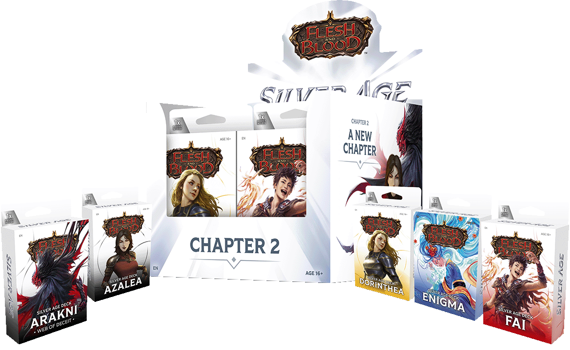 FLESH AND BLOOD SILVER AGE DECKS CHAPTER 2