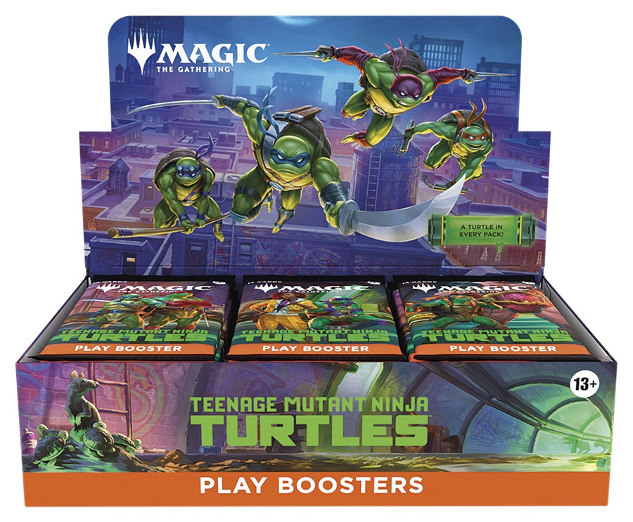 PRE ORDER- MTG TEENAGE MUTANT NINJA TURTLES PLAY BOOSTER BOX