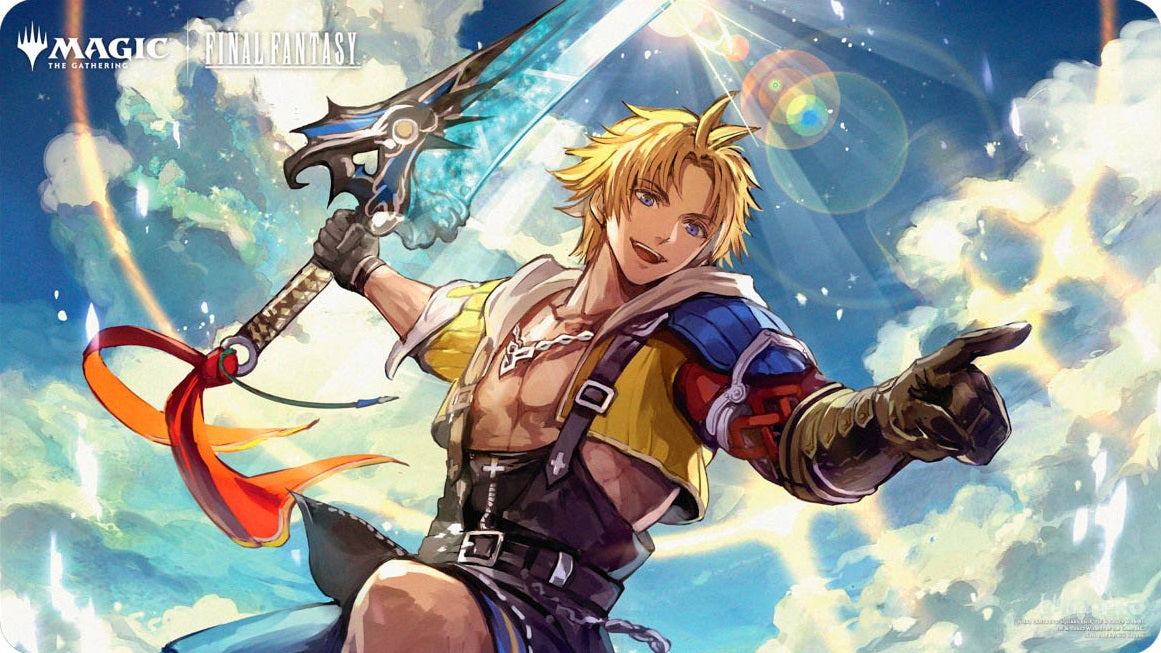 UP PLAYMAT MTG UNIVERSES BEYOND FINAL FANTASY COMMANDER D TIDUS