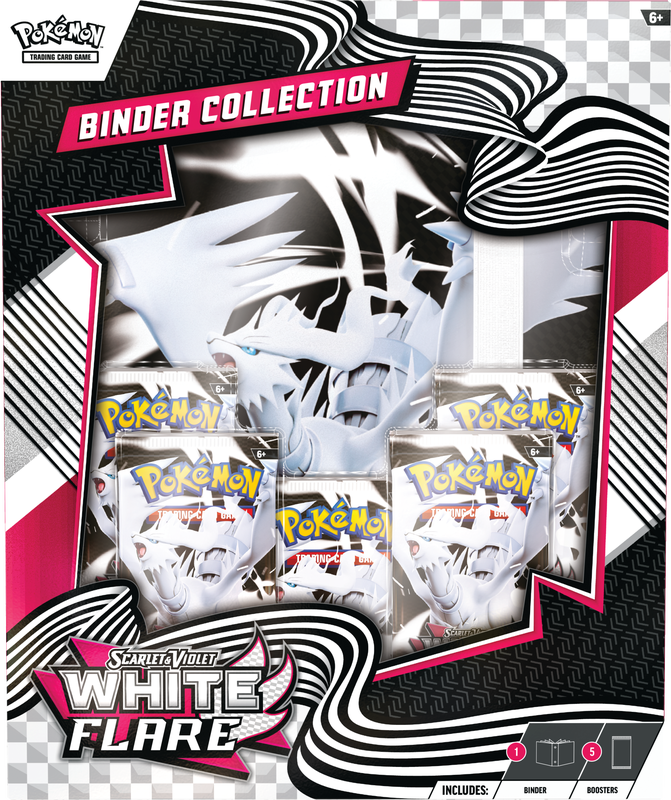 POKEMON SV10.5 WHITE FLARE BINDER COLLECTION