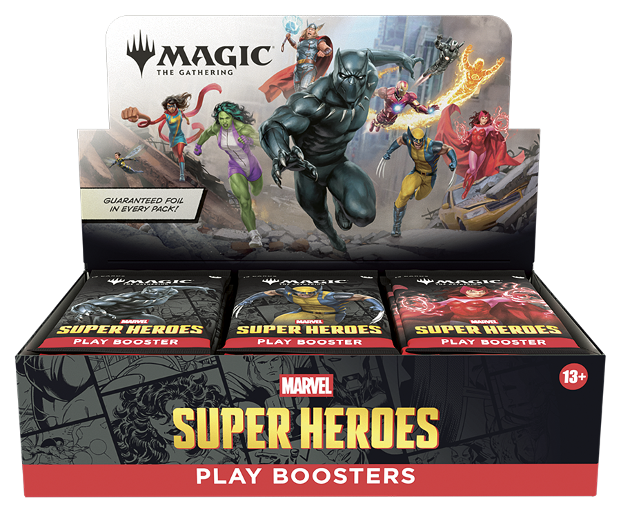 PRE ORDER- MTG MARVEL SUPER HEROES PLAY BOOSTER BOX