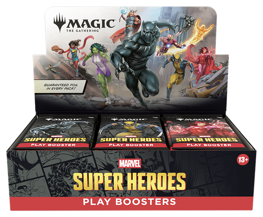 PRE ORDER- MTG MARVEL SUPER HEROES PLAY BOOSTER BOX