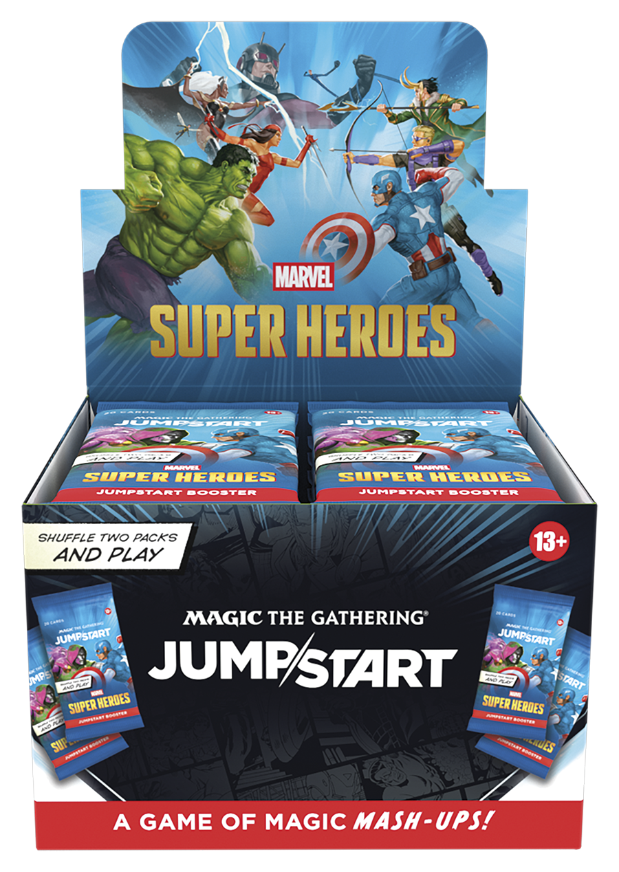 PRE ORDER- MTG MARVEL SUPER HEROES JUMPSTART BOOSTER BOX