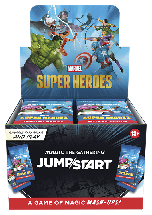 PRE ORDER- MTG MARVEL SUPER HEROES JUMPSTART BOOSTER BOX