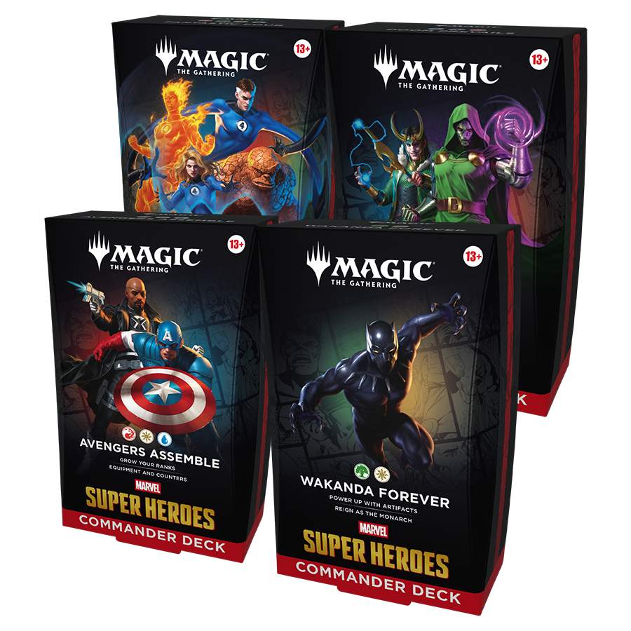 PRE ORDER- MTG MARVEL SUPER HEROES COMMANDER
