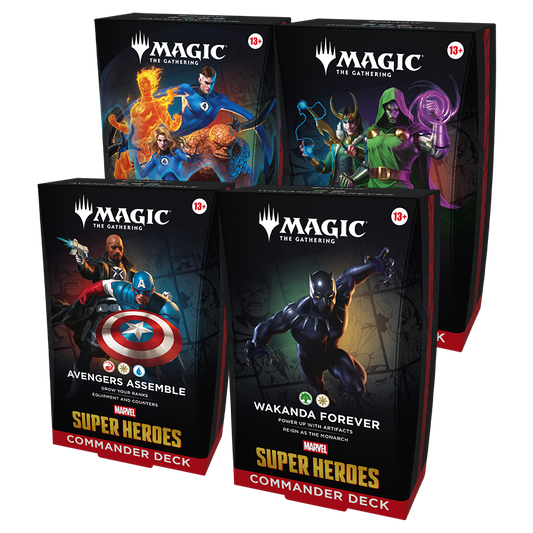 PRE ORDER- MTG MARVEL SUPER HEROES COMMANDER