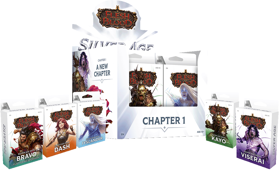 FLESH AND BLOOD SILVER AGE DECKS CHAPTER 1