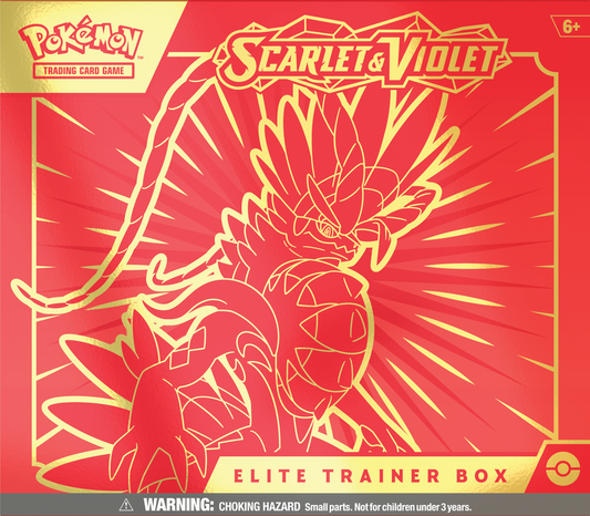 POKEMON SV1 SCARLET AND VIOLET ELITE TRAINER BOX (Koraidon)