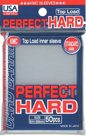 KMC PERFECT FIT HARD CLEAR SLEEVES (50)