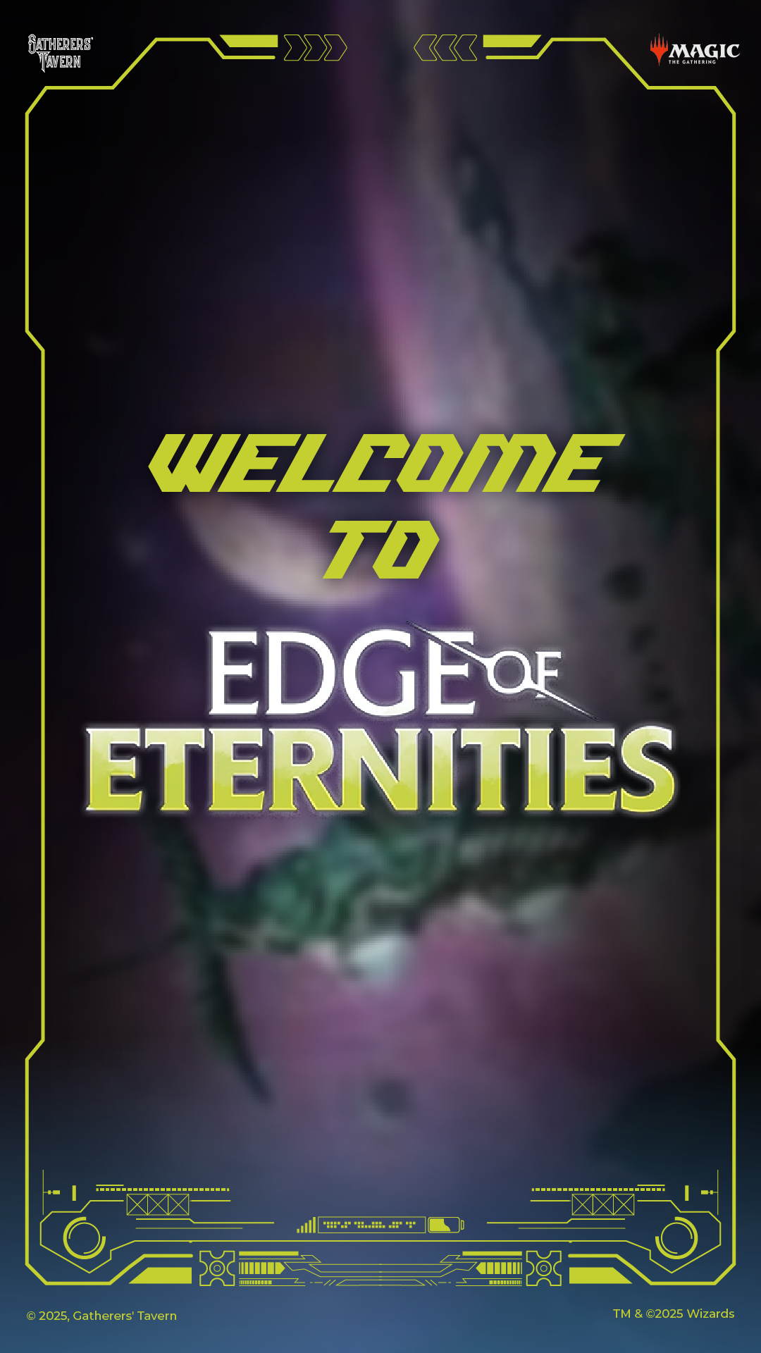 GATHERERS TAVERN MTG EDGE OF ETERNITIES PREMIUM FOIL DOMARU BOX ILLVOI