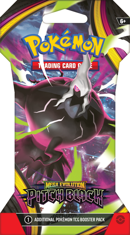 POKEMON ME05 PITCH BLACK SLEEVED BOOSTER PACK