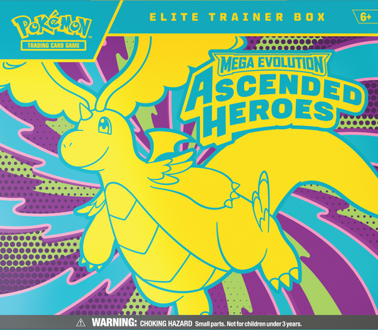 POKEMON MEGA EVOLUTION ASCENDED HEROES ELITE TRAINER BOX
