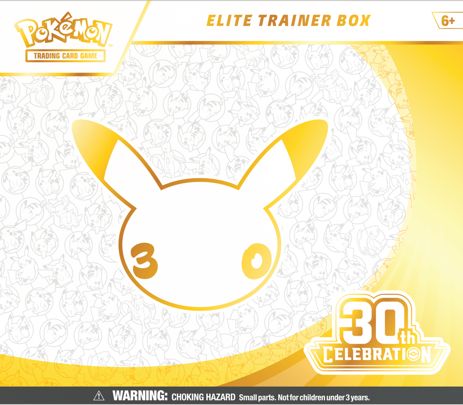 PRE ORDER- POKEMON 30TH CELEBRATION ELITE TRAINER BOX