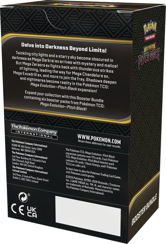 PRE ORDER- ME05 PITCH BLACK BOOSTER BUNDLE