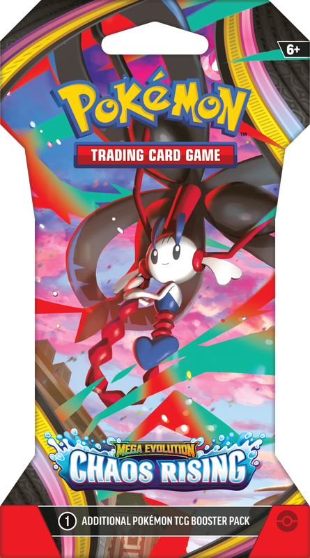 POKEMON ME04 CHAOS RISING SLEEVED BOOSTER PACK