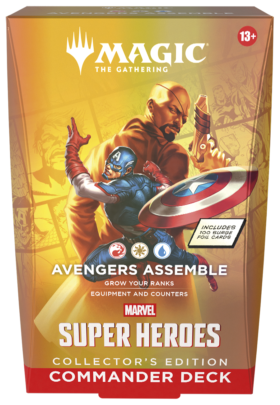 PRE ORDER- MTG MARVEL SUPER HEROES COMMANDER COLLECTORS EDITION CASE