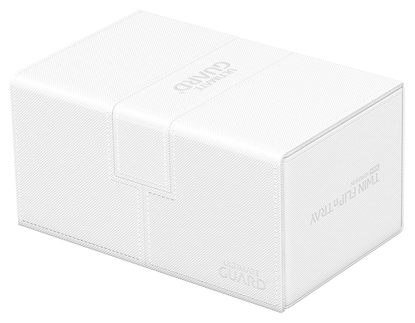 UG TWIN FLIP N TRAY DECK CASE MONOCOLOR WHITE 160+