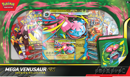 POKEMON MEGA VENUSAUR EX PREMIUM COLLECTION