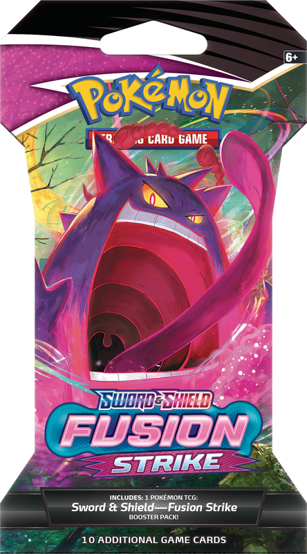 SLEEVED POKEMON SWSH8 FUSION STRIKE PACK