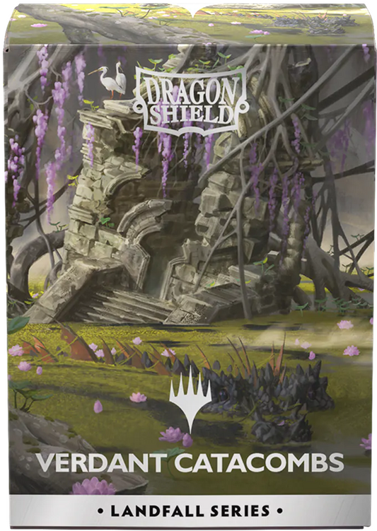 DRAGON SHIELD MAGIC THE GATHERING LANDFALL SERIES VERDANT CATACOMBS (50)