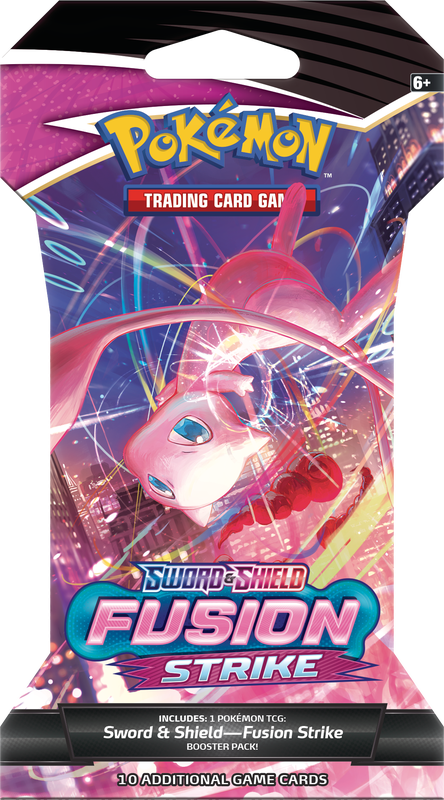 SLEEVED POKEMON SWSH8 FUSION STRIKE PACK