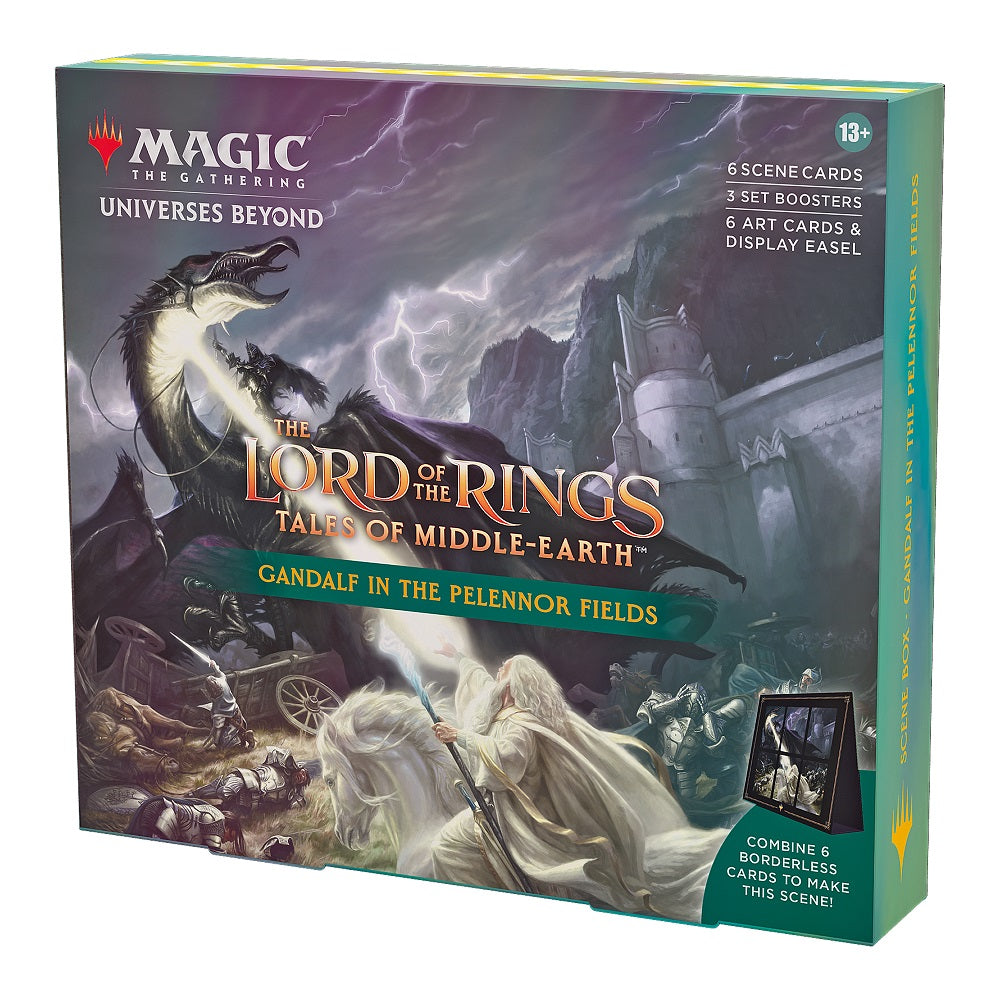 MTG LORD OF THE RINGS HOLIDAY SCENE BOX- GANDALF IN THE PELENNOR FIELDS