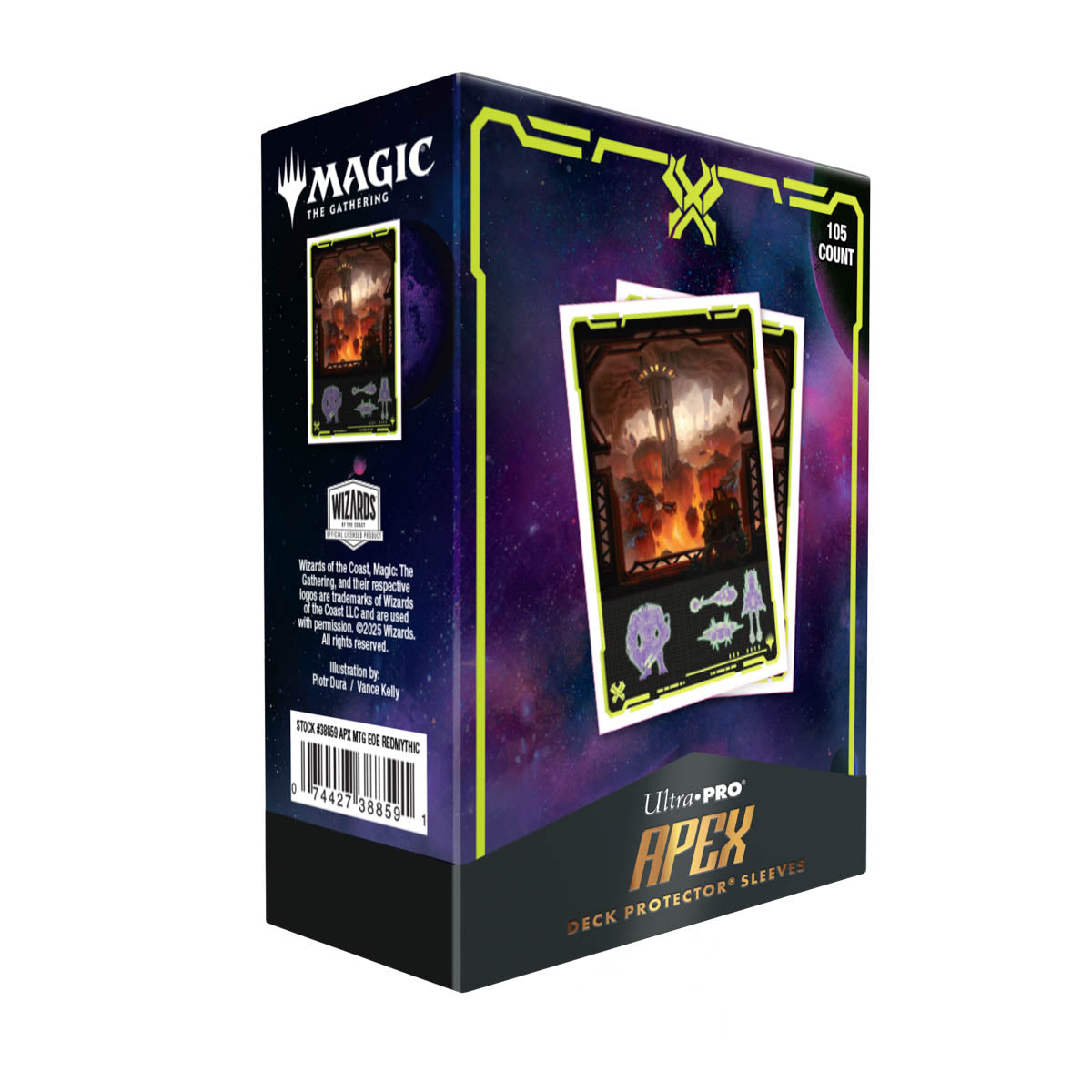 UP D-PRO APEX MTG EDGE OF ETERNITIES RED 105CT