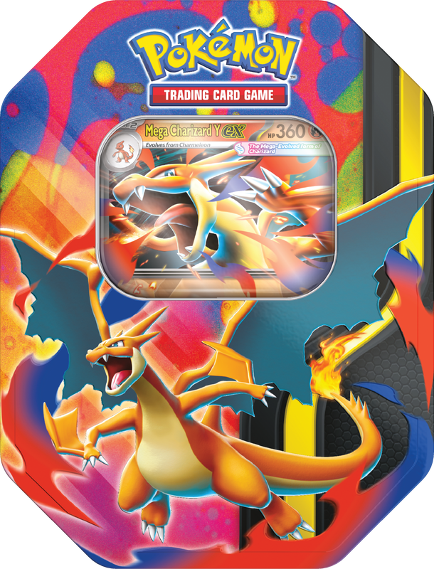 POKEMON MEGA CHARIZARD TIN