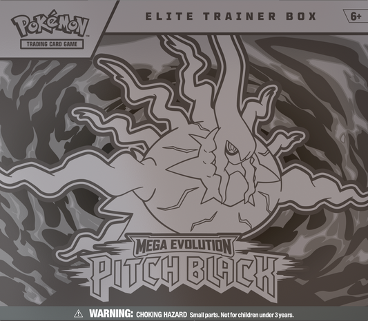 PRE ORDER- POKEMON ME05 PITCH BLACK ELITE TRAINER BOX (WAVE 2)