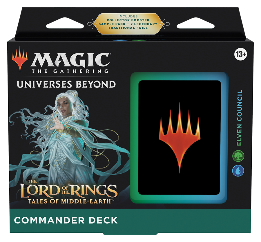 MTG LORD OF THE RINGS COMMANDER- ELVEN COUNCIL