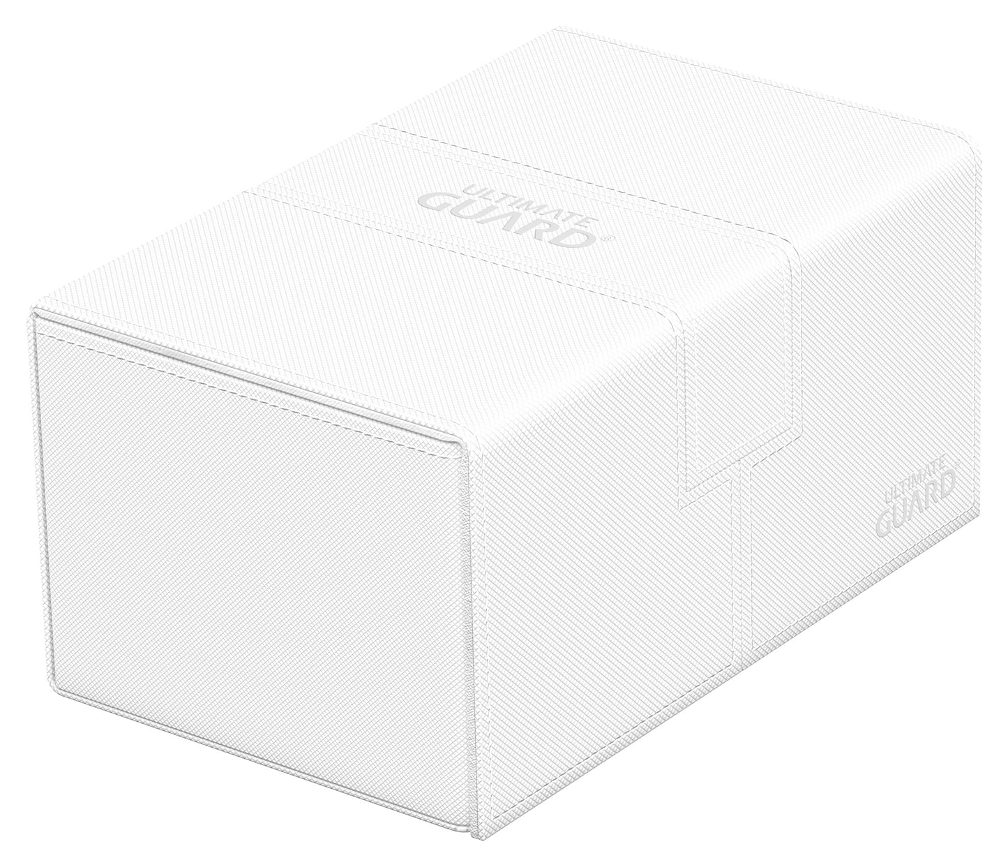 UG TWIN FLIP N TRAY DECK CASE MONOCOLOR WHITE 160+