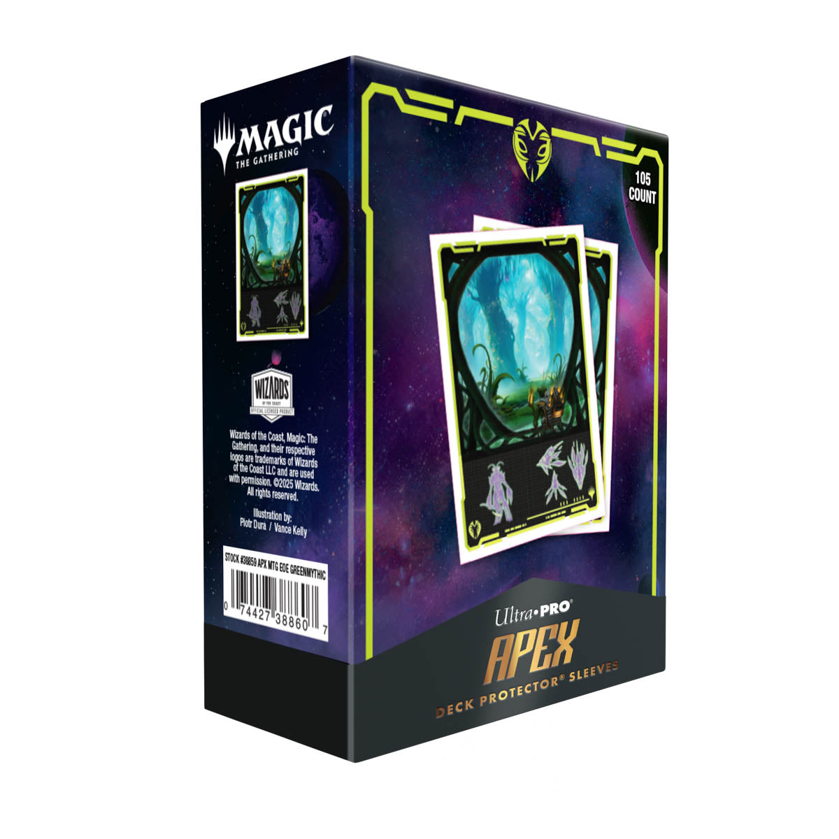 UP D-PRO APEX MTG EDGE OF ETERNITIES GREEN 105CT