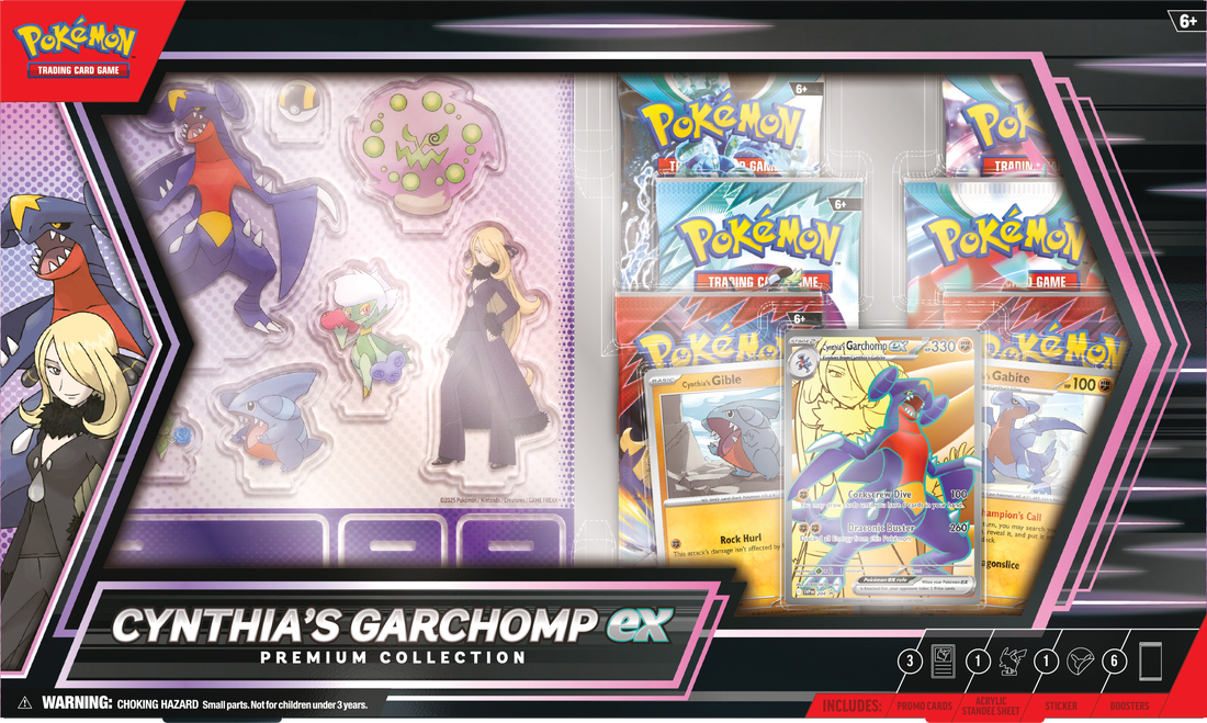 POKEMON CYNTHIA’S GARCHOMP EX PREMIUM COLLECTION