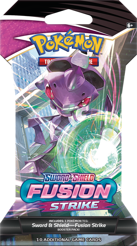 SLEEVED POKEMON SWSH8 FUSION STRIKE PACK