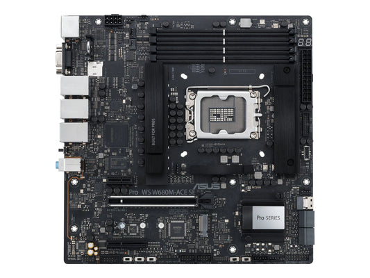 ASUS PRO WS W680-ACE W680 LGA1700 Max.128 Go DDR5 ATX Vente au détail