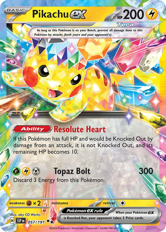 Pikachu ex [SV8 - 57]