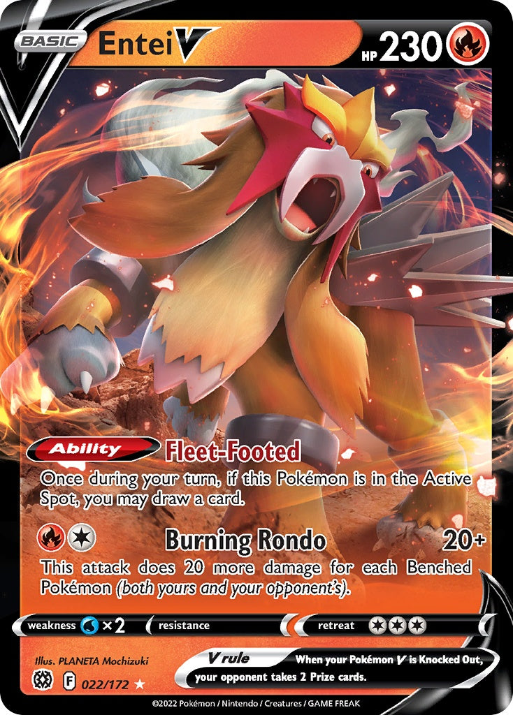 Entei V [SWSH9 - 22]